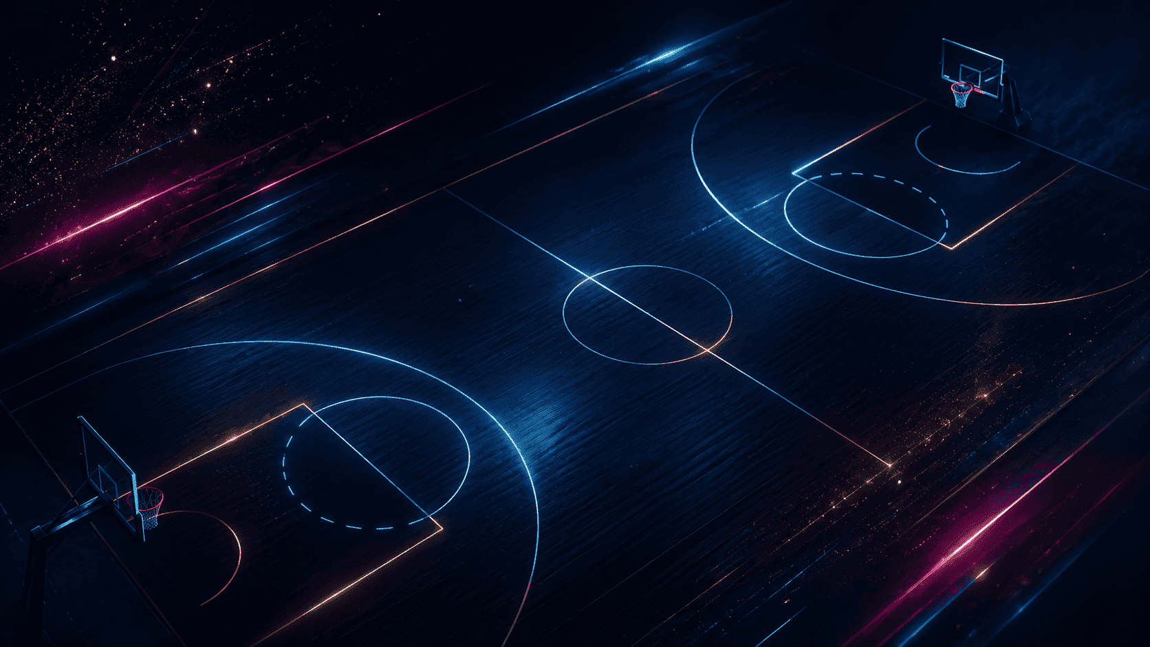 Pontuação no módulo de basquete
