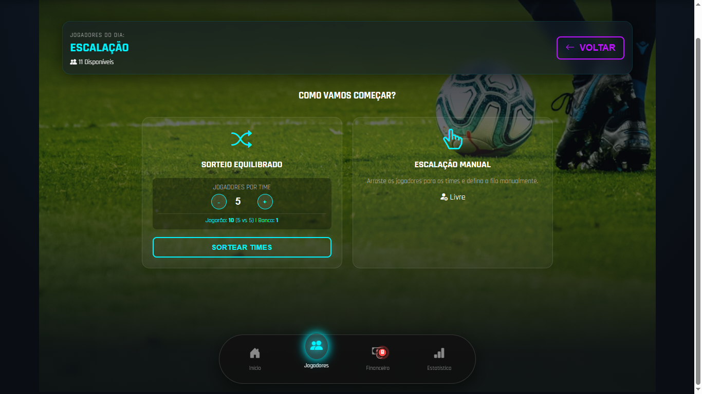 Tela 4 do DigiSúmula Futebol